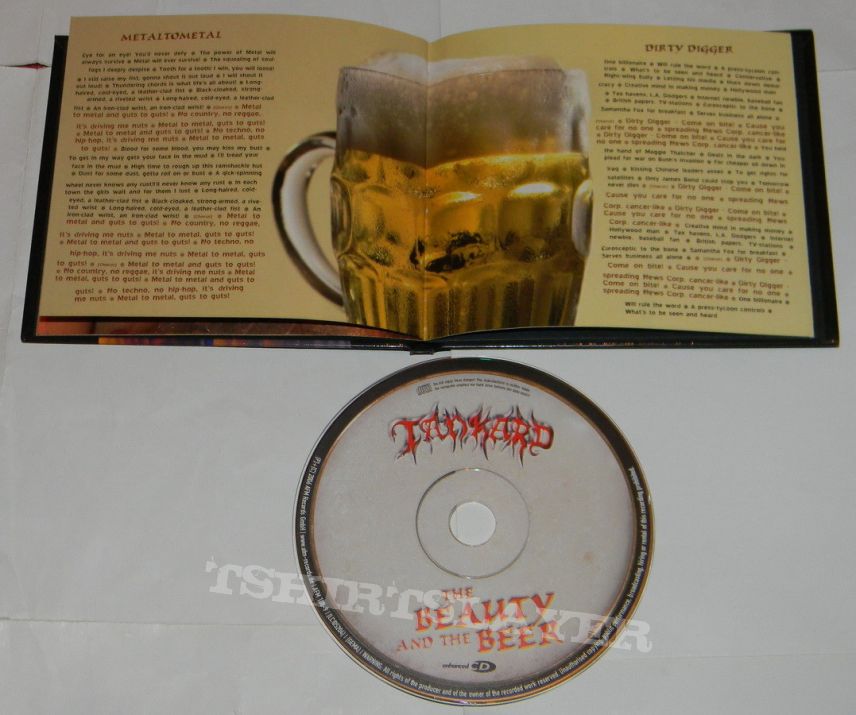 Tankard - The beauty and the beer - orig.Firstpress Digibook