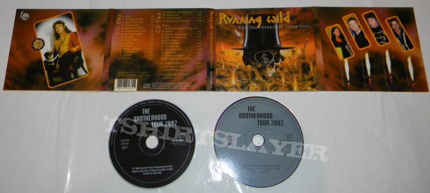 Running Wild - The brotherhood tour 2002 - Live CD
