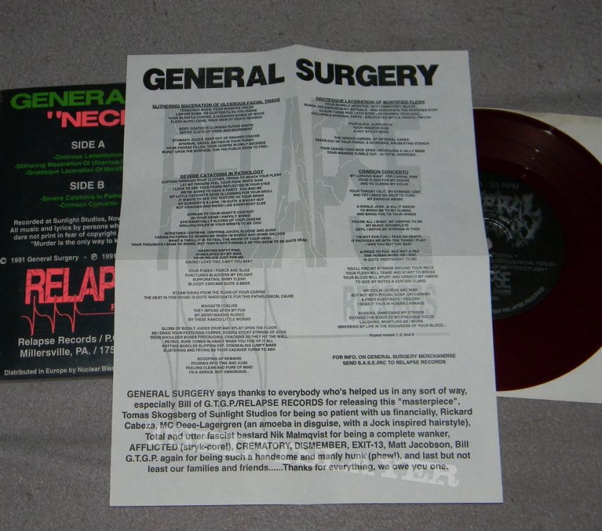 General Surgery - Necrology - orig.Firstpress - Single