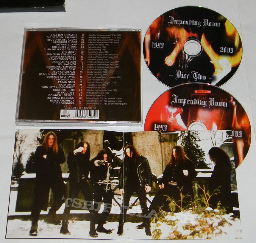 Impending Doom - Beyond the altar of obscurity (a decade of blasphemy) - CD