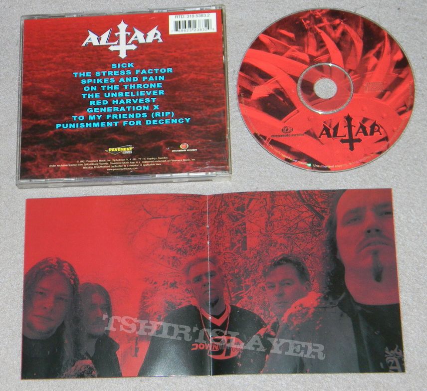 Altar - Red harvest - orig.Firstpress - CD