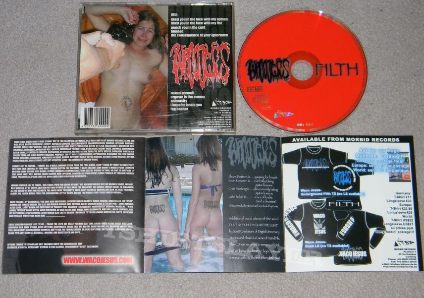 Waco Jesus - Filth - orig.Firstpress - CD