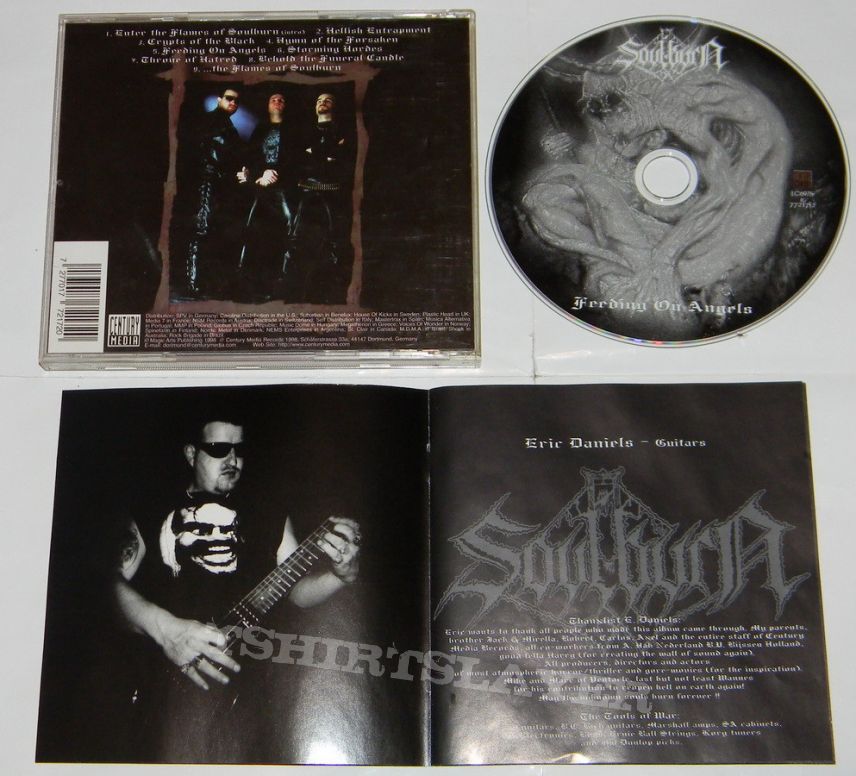 Soulburn - Feeding on angels - orig.Firstpress - CD