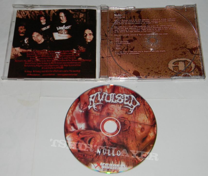 Avulsed - Nullo (The pleasure of self-mutilation) - orig.Firstpress CD