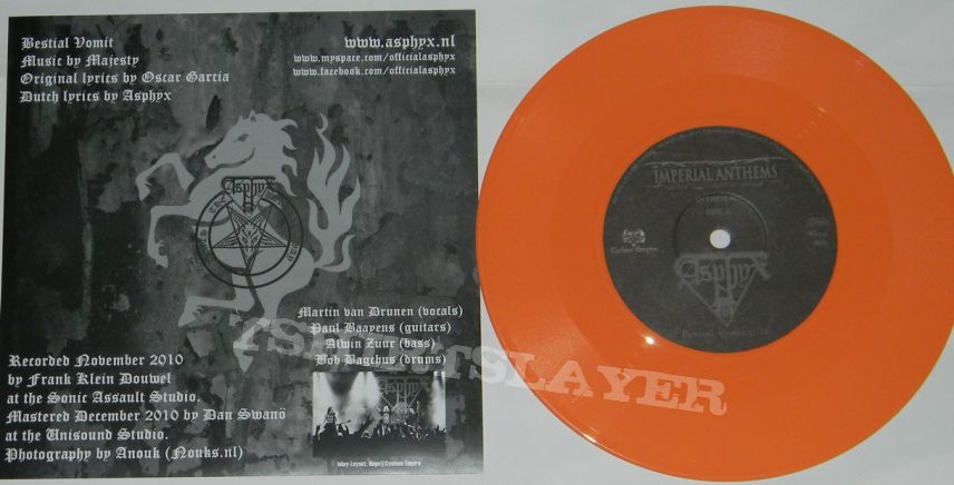 Asphyx / Thanatos - Split Single