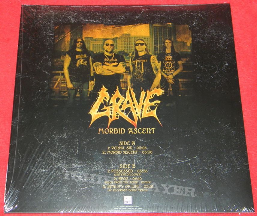 Grave - Morbid ascent - LP