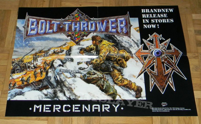 Bolt Thrower - Mercenary - Promo Poster