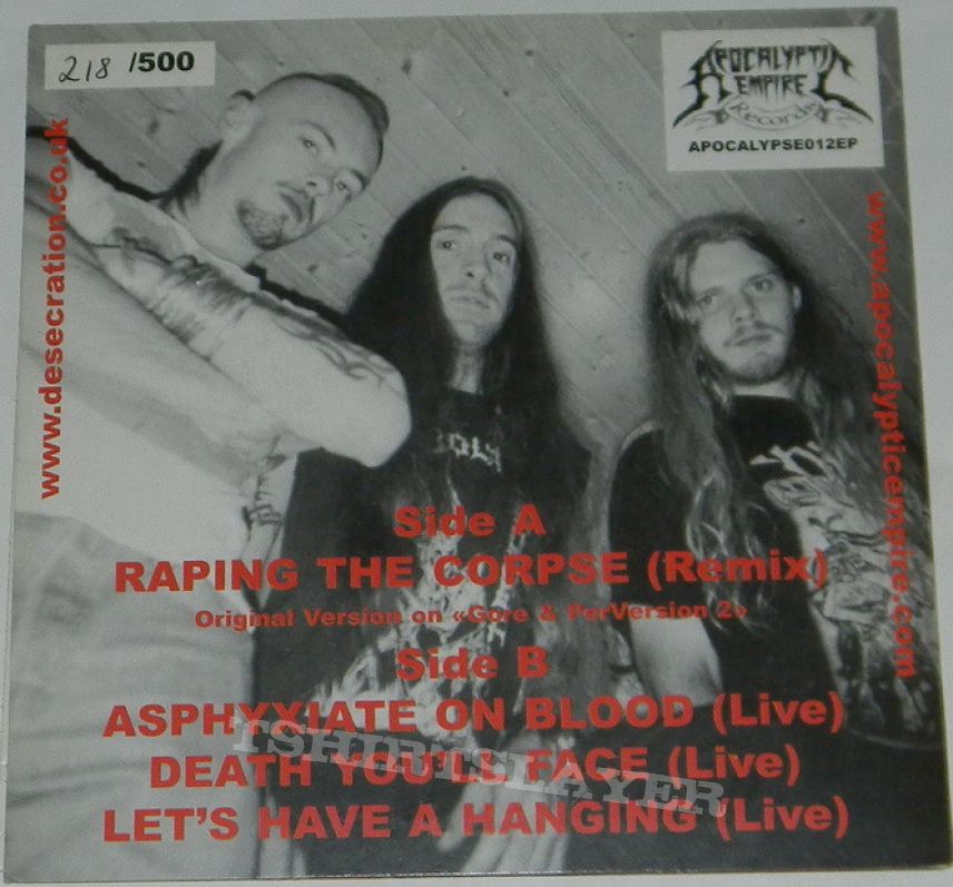 Desecration - Raping the corpse Desecration - Raping the corpse