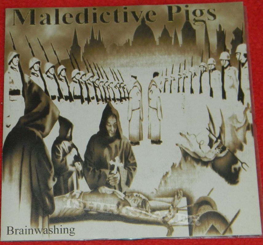 Maledictive Pigs / Skinless - Split Single