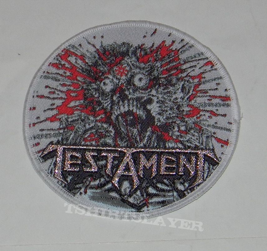 Testament - Return to the apocalyptic city - Round Patch
