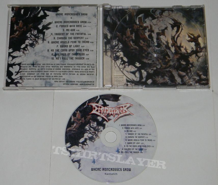 Dismember - Where ironcrosses grow - orig.Firstpress - CD