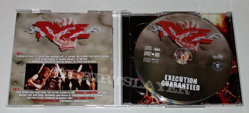 Rage - Execution guaranteed - Re-release CD