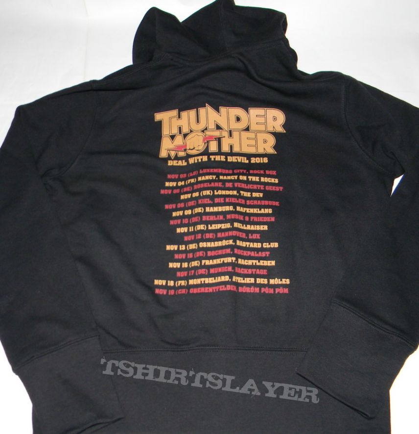 Thundermother - Deal with the devil - Tour Zipper