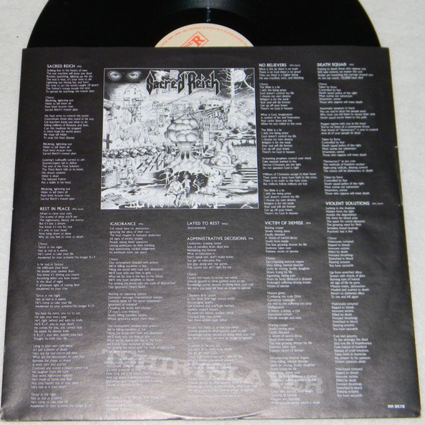 Other Collectable - Sacred Reich - Ignorance - orig.LP 1987