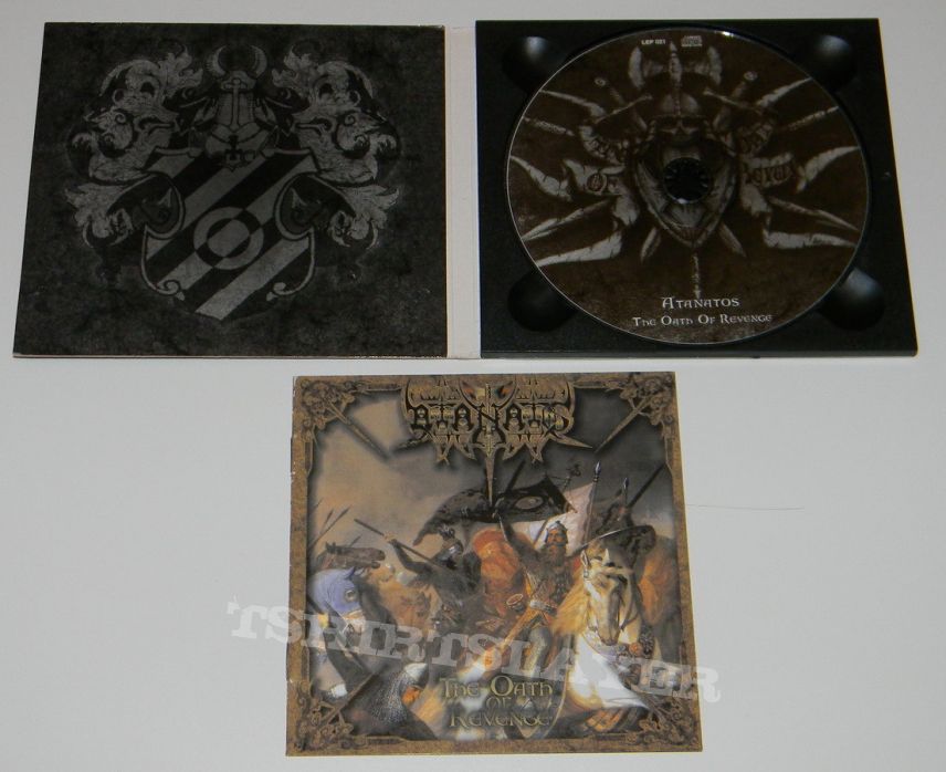 Atanatos - The oath of revenge - orig.Firstpress CD Digipack