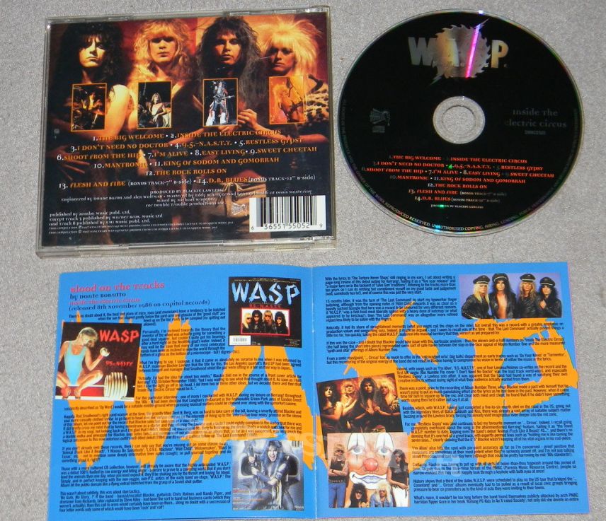 W.A.S.P. - Inside the electric circus - Re-release 1997