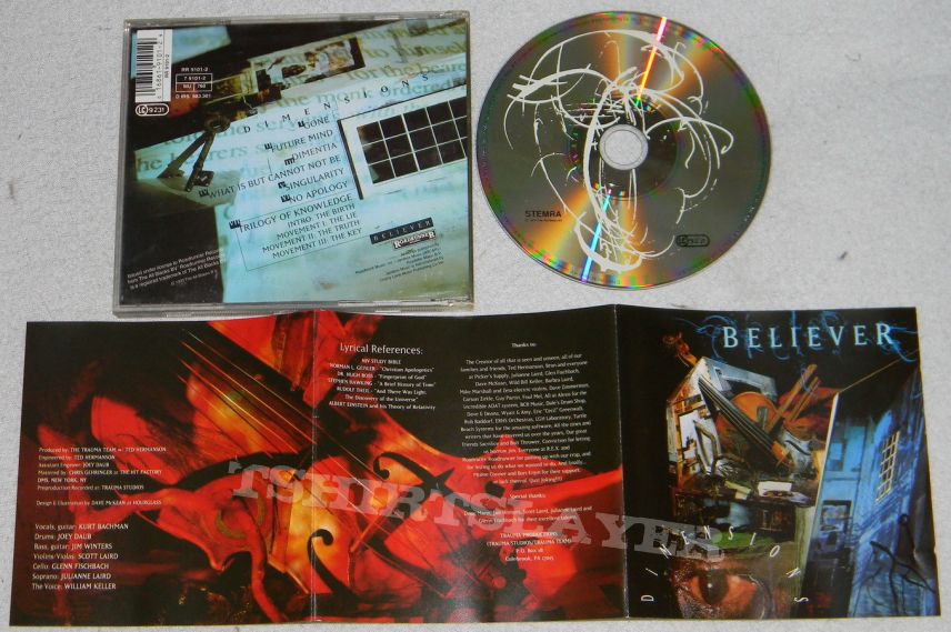 Believer - Dimensions - orig.Firstpress - CD