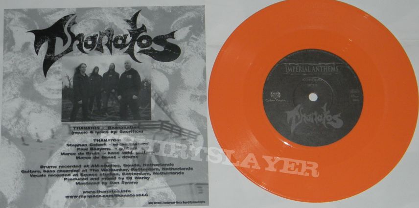 Asphyx / Thanatos - Split Single