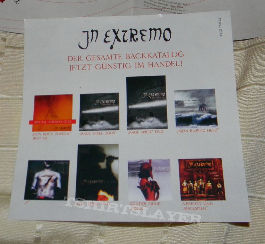 In Extremo - Sängerkrieg - CD