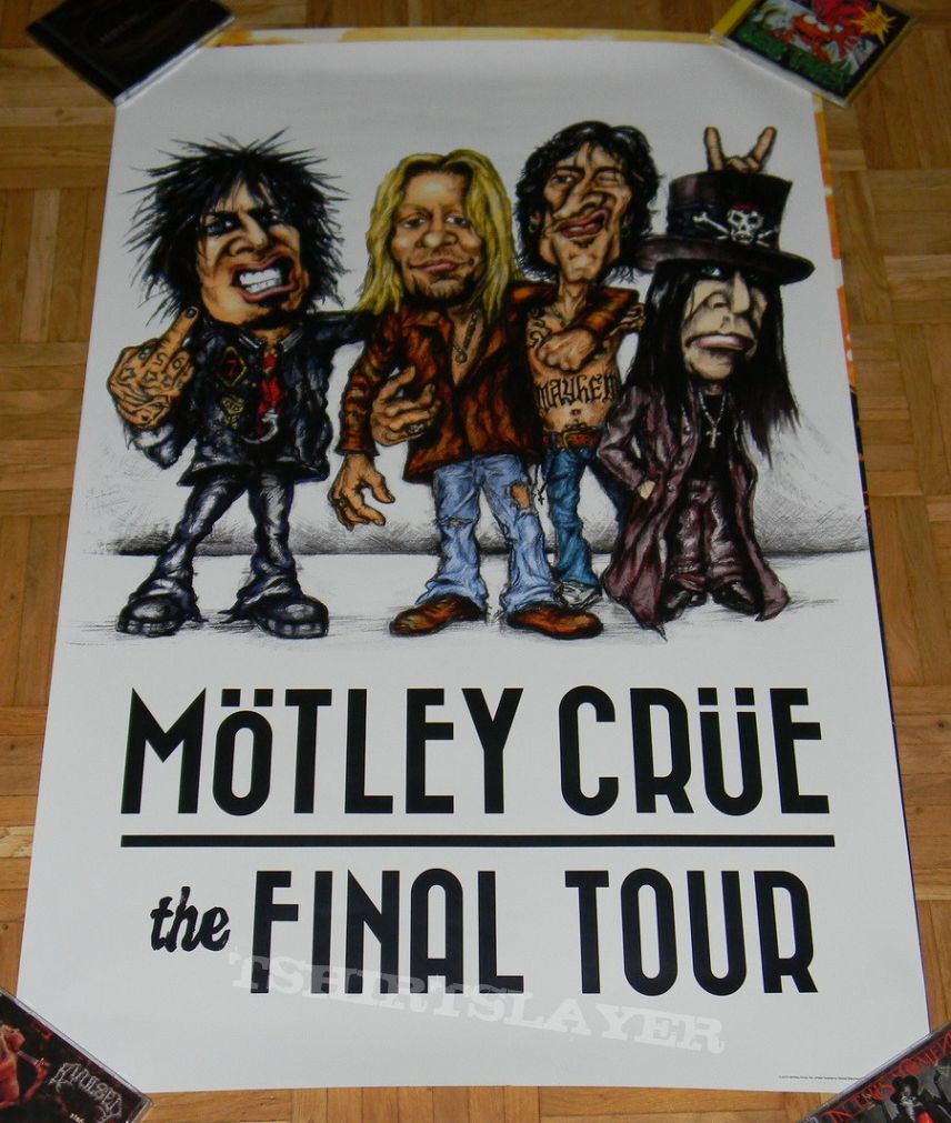 Mötley Crüe - Tourposter # 1