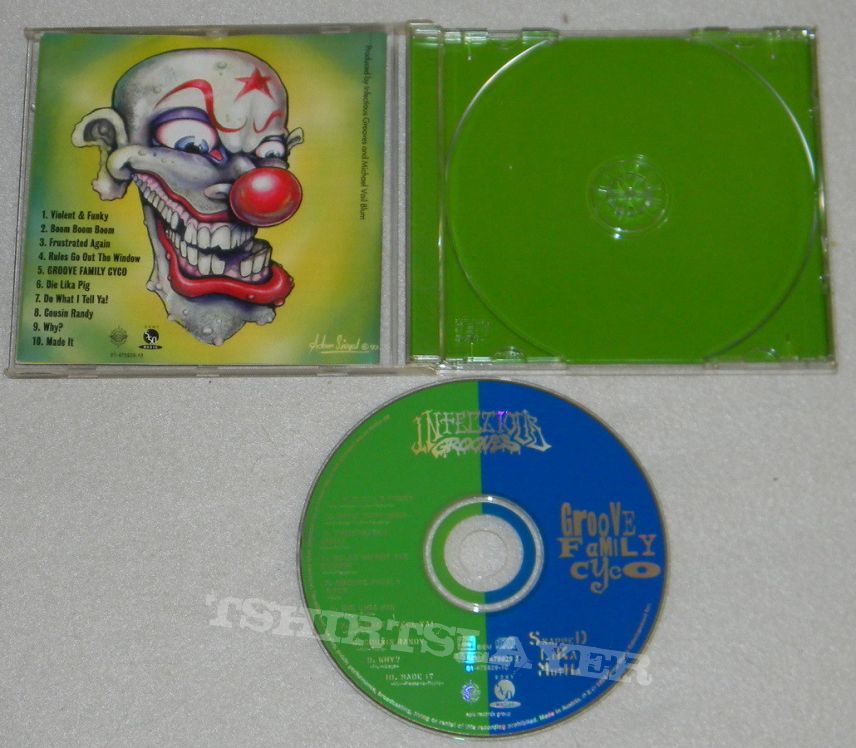 Infectious Grooves - Groove family cyco (Snapped like mutha) - orig.Firstpress CD, EU Version