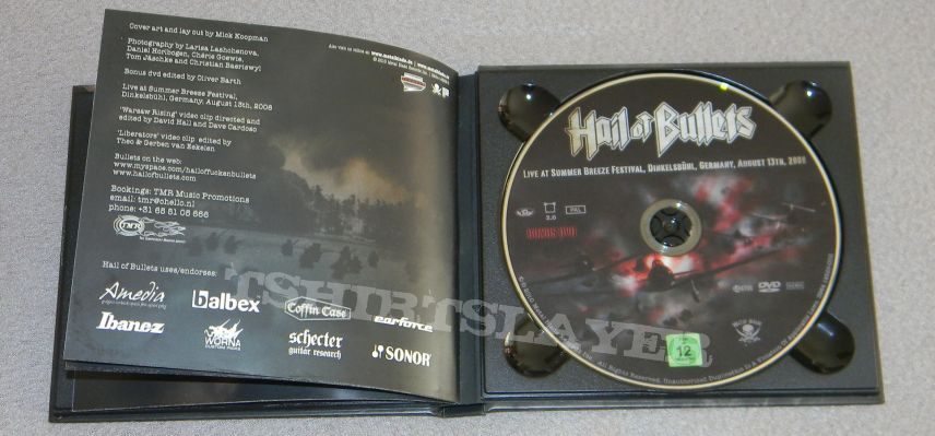 Hail of Bullets - On divine winds - orig.firstpress Digibook CD