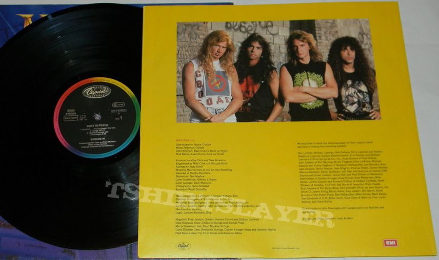 Megadeth - Rust in peace - LP