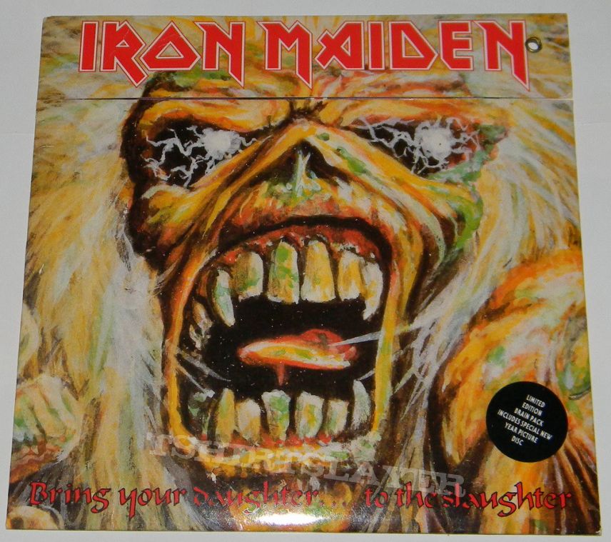 Iron Maiden - Bring your daughter - lim.edit. Brain Patck - 7&quot; Single