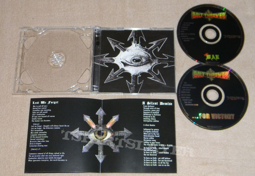 Bolt Thrower  - ...for victory - Re-release US version CD