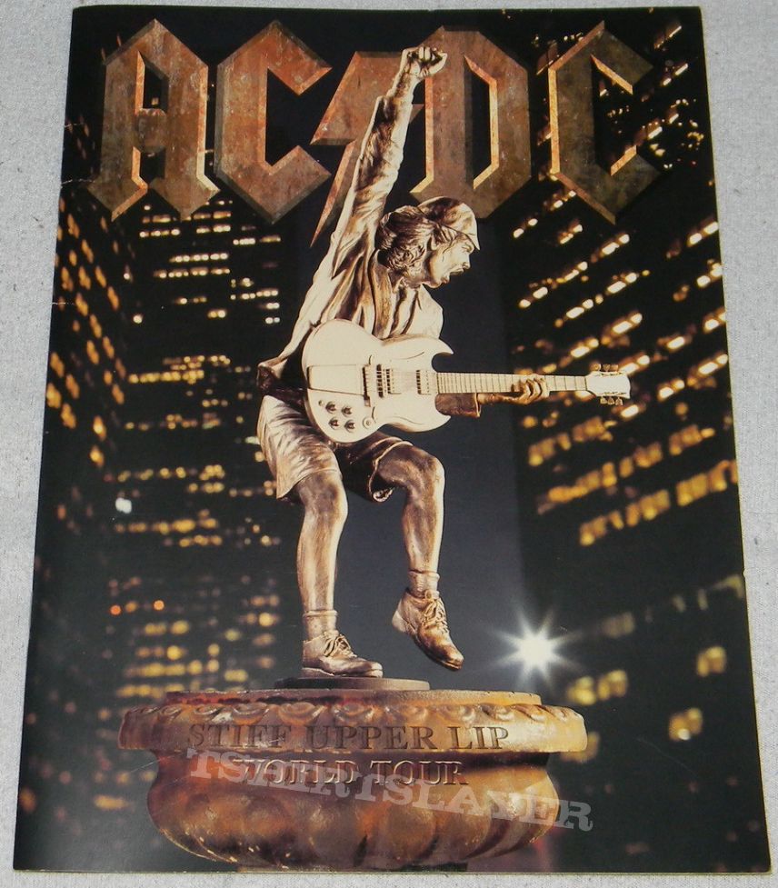 AC/DC - Stiff upper lip - Tourbook - 2000
