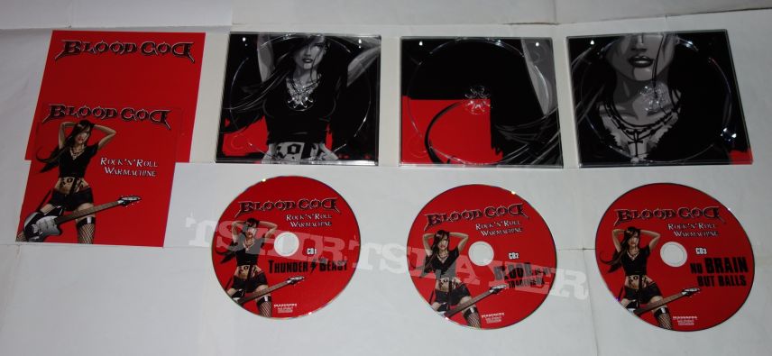 Blood God - Rock&#039;n&#039;Roll Warmachine - Triple Digipack CD