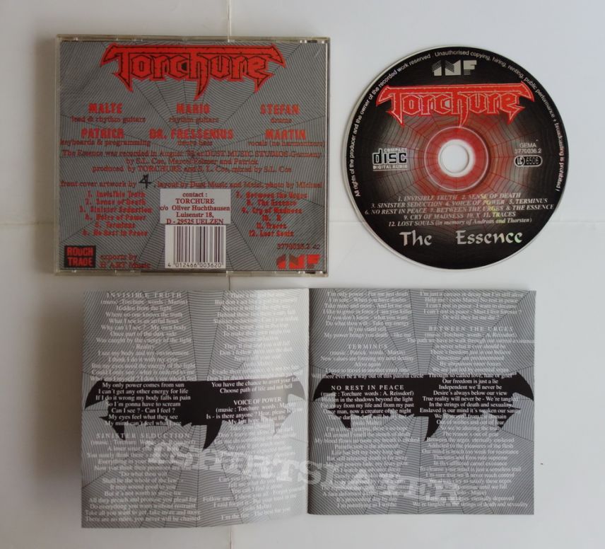 Torchure - The essence - orig.Firstpress CD Torchure - The essence - orig.Firstpress CD