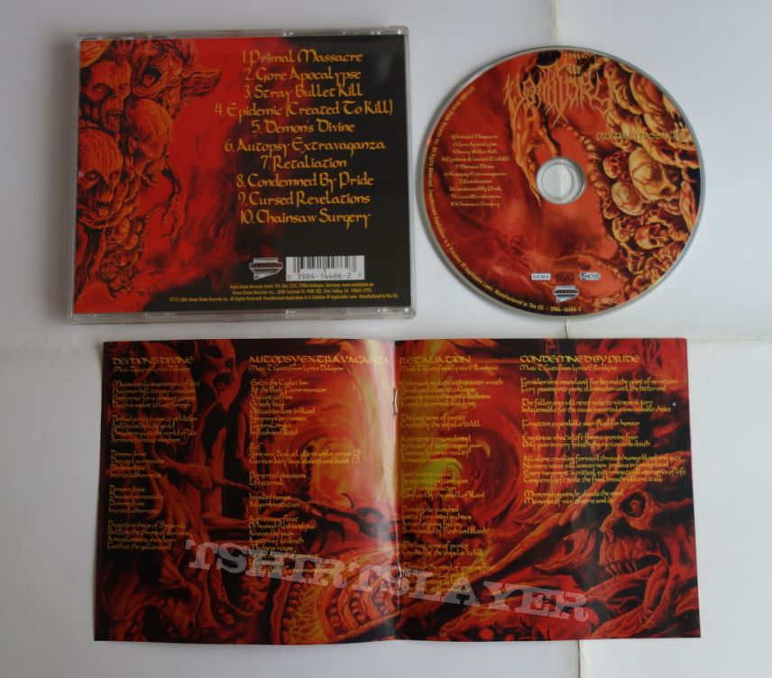 Vomitory - Primal massacre - CD