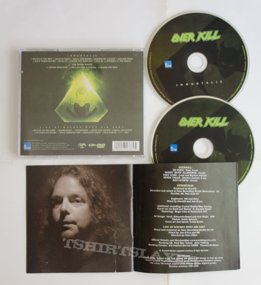 Overkill - Immortalis - CD+DVD - Re-Release