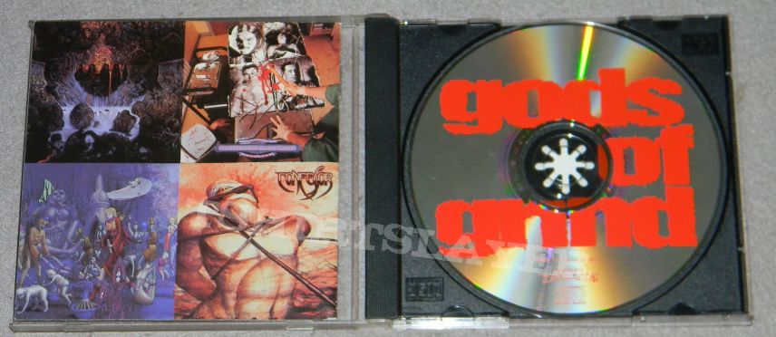 Entombed Gods of Grind - 4 way Split - orig.Firstpress - CD