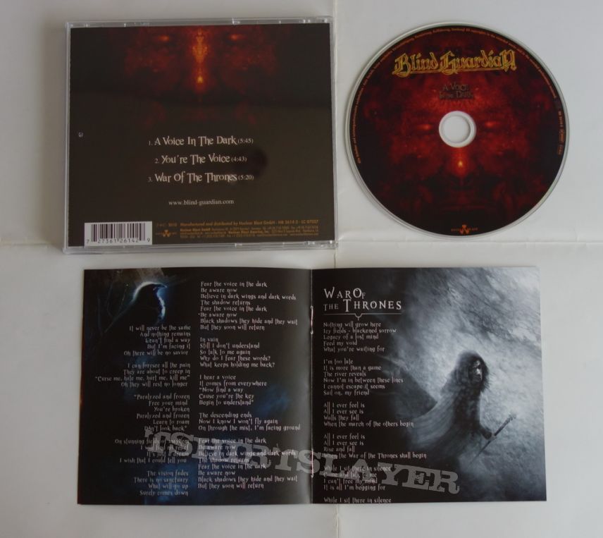 Blind Guardian - A voice in the dark - Single CD