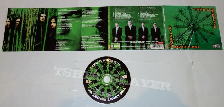 Type O Negative - The least worst of - Digipack CD