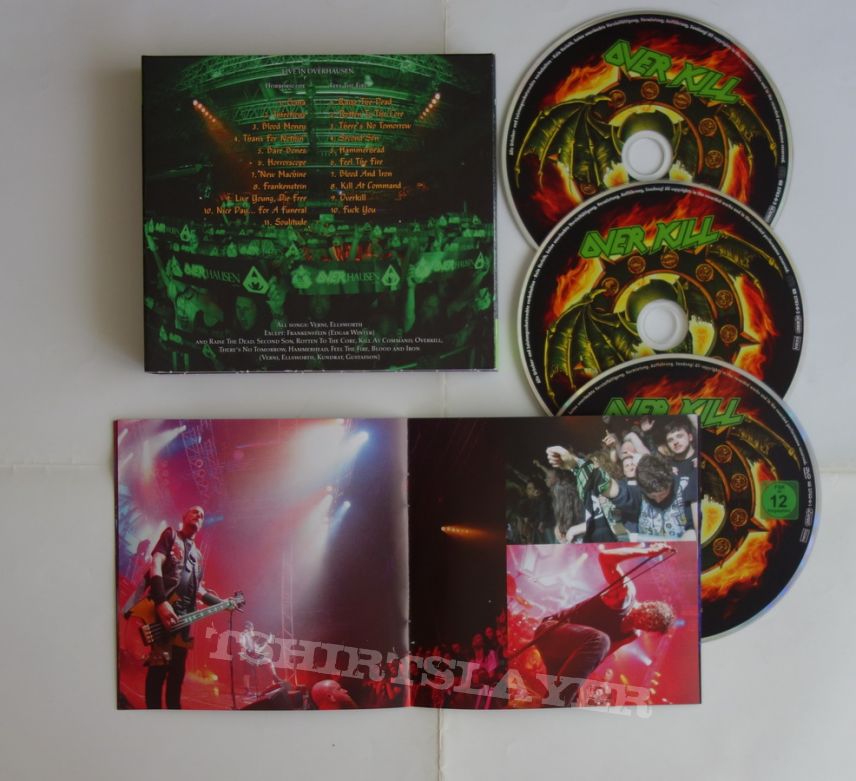 Overkill - Live in Overhausen - DoCD + Concert-Book