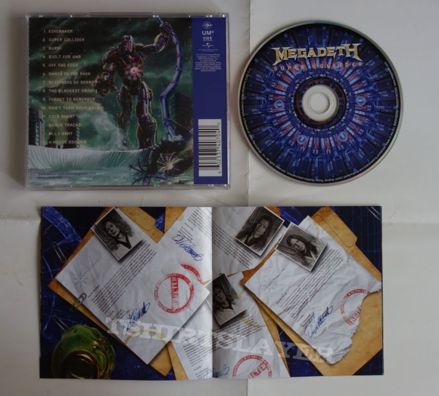 Megadeth - Super collider - lim.edit.CD