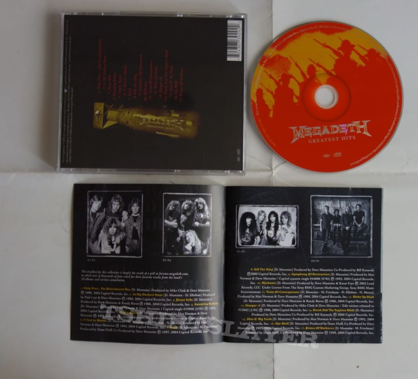 Megadeth - Greatest hits - Back to the start - CD