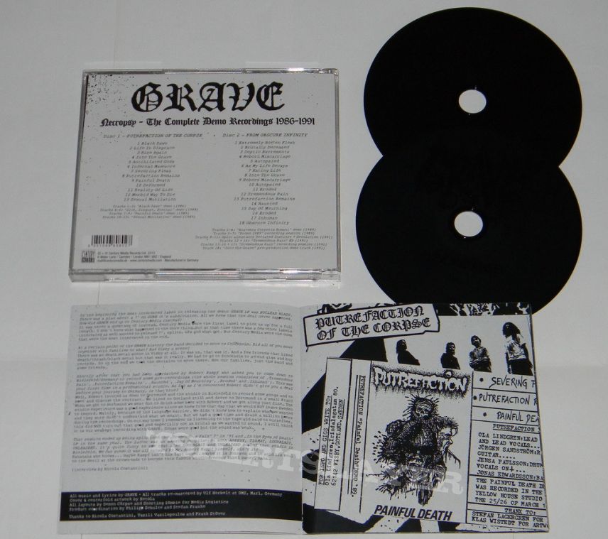 Grave - Necropsy - The complete demo recordings 1986-1991 - CD