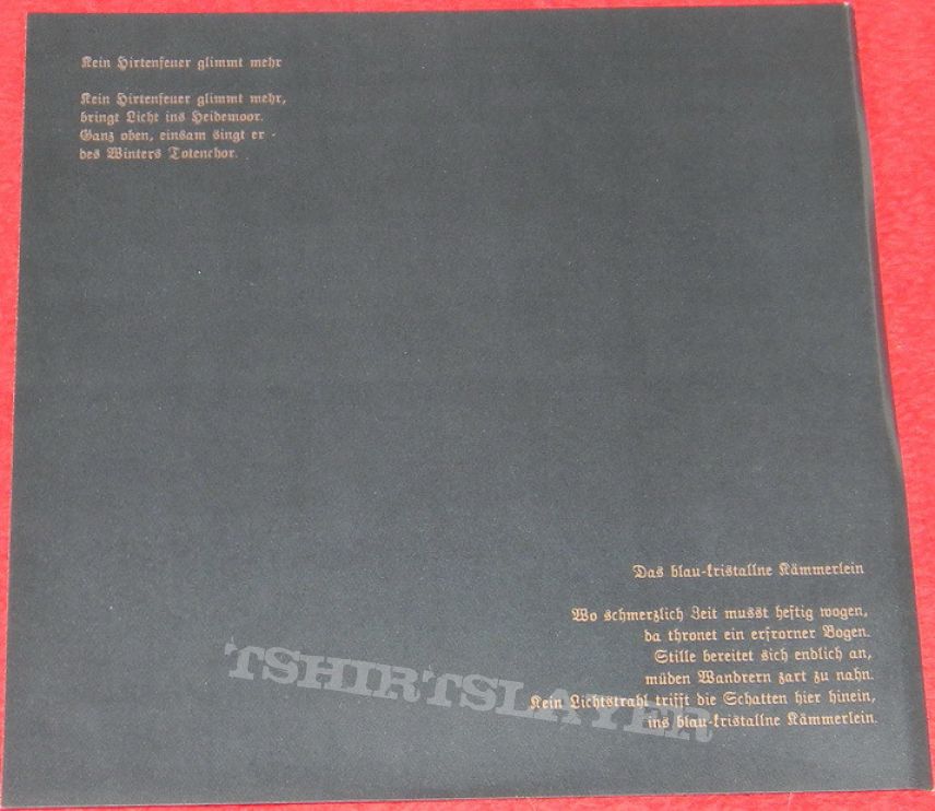 Empyrium - Weiland, Drei Auszüge - Single