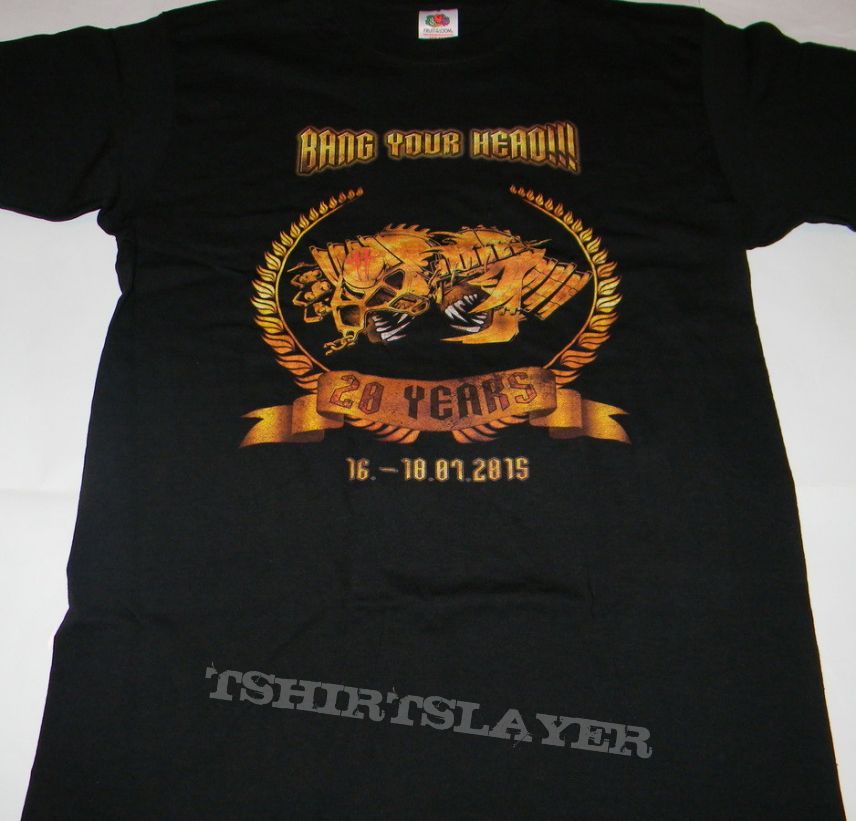 Kreator Bang Your Head - 20th anniversary Shirt