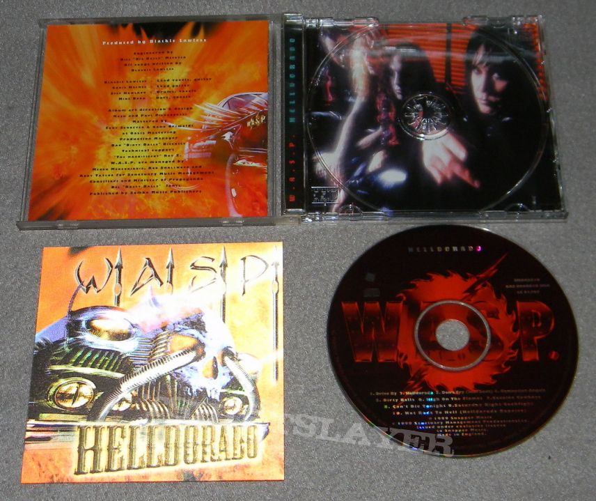 W.A.S.P. - Helldorado - orig.Firstpress CD - 3DCover