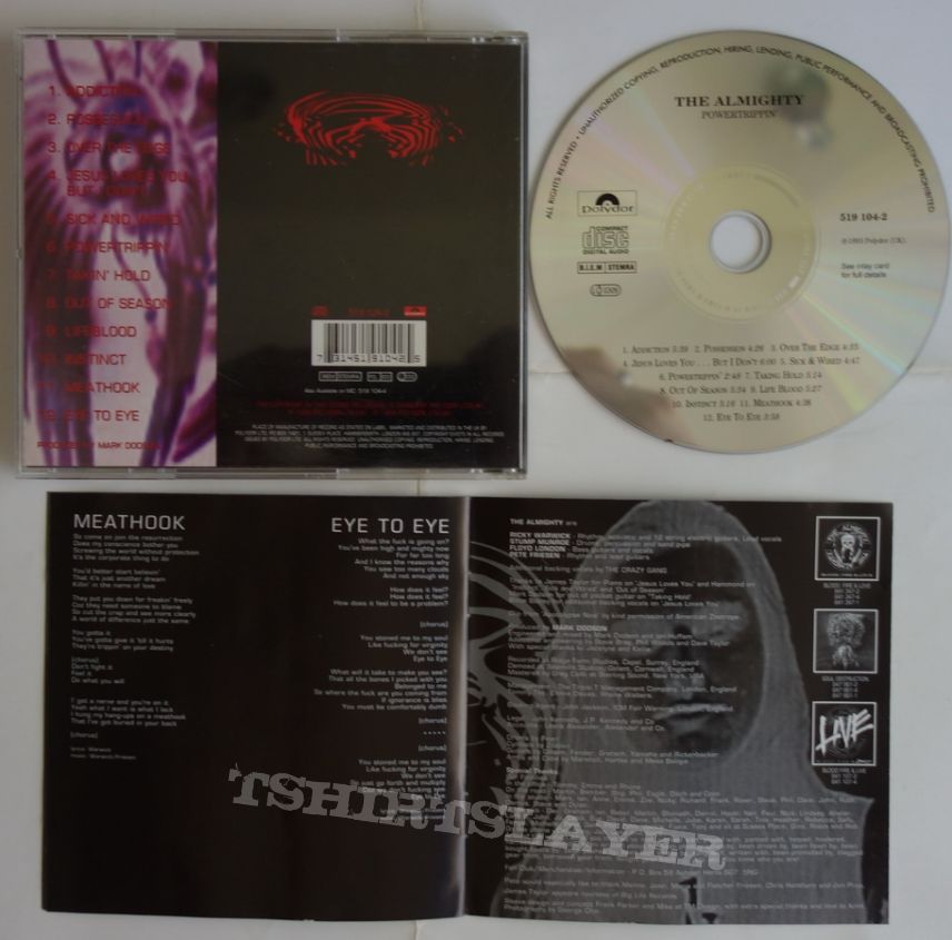 The Almighty - Powertrippin' - CD