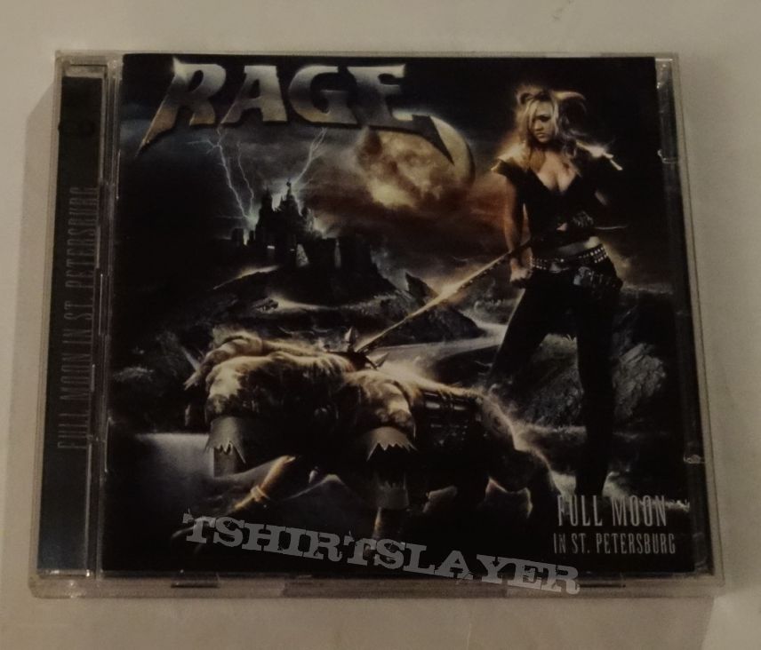 Rage - Full moon in St.Petersburg - CD/DVD