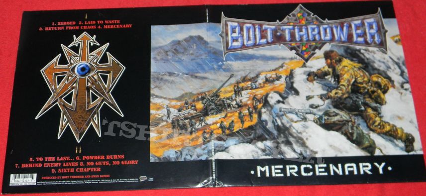 Bolt Thrower - Mercenary - original Firstpress