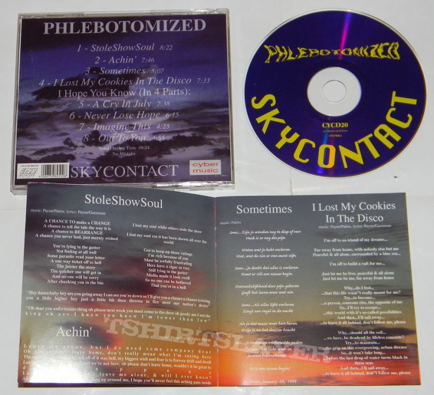 Phlebotomized - Sky contact - Orig.Firstpress - CD