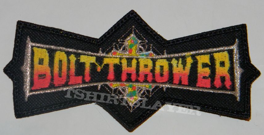 Bolt Thrower - Shaped logo patch