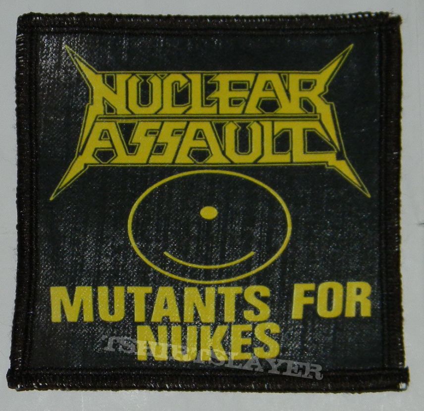Nuclear Assault - Mutants for nukes - Printed patch